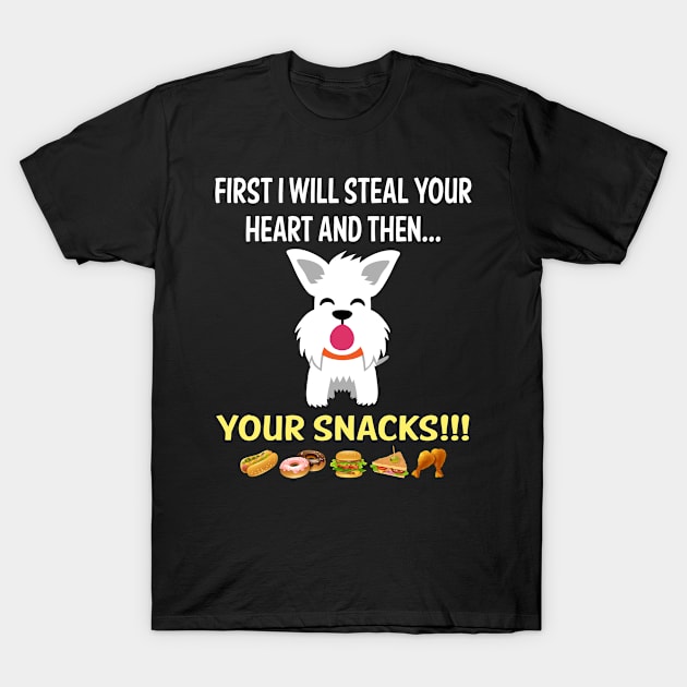 Steal Heart Scottish Terrier 27 T-Shirt by blakelan128